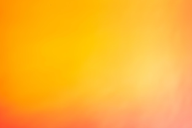 Color background. Abstract gradient yellow orange soft color background.