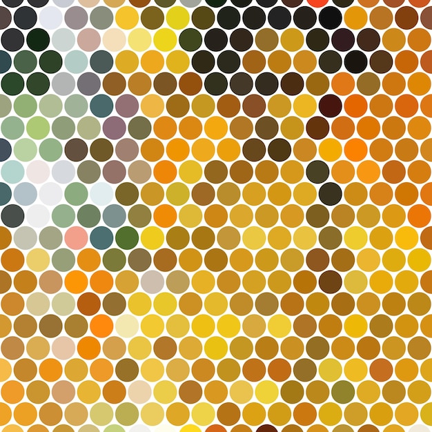 color background with the round dot