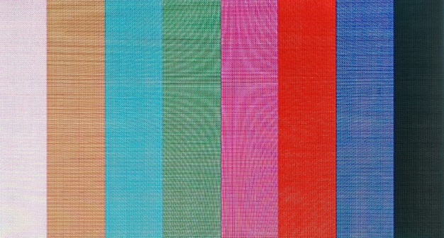 Photo color bars television test pattern background