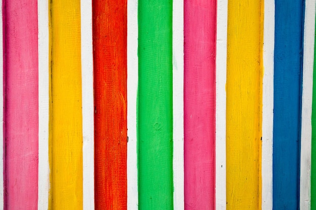 color bars on wooden texture background