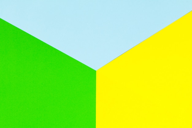 Фото Цветной блок бумаги на фоне трех секций