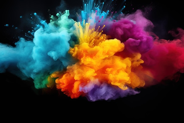 Photo color blust background