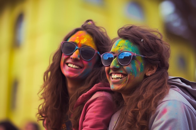 Color Carnival Holi day photo