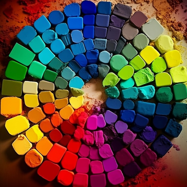 Photo color circle