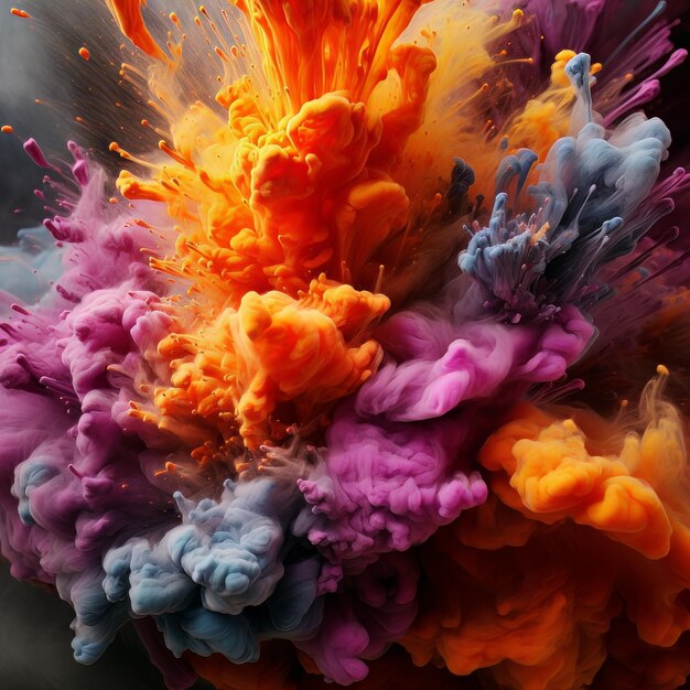 Color Explosion A Visual Symphony Colorful Photos