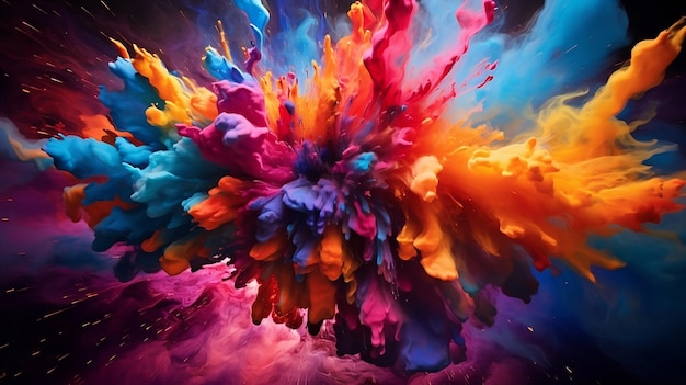 Color explosion