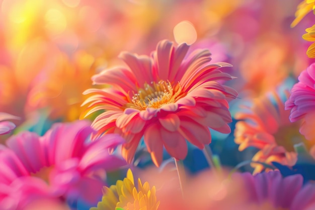 Photo color filter creates stunning floral images