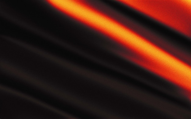 Foto gradiente di colore sfondo nero arancione retrò gradazione monocromatica con texture di grano di rumore