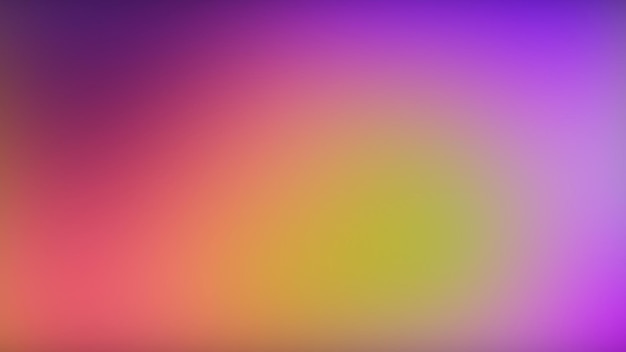 Color gradient blur glow pink yellow neon light