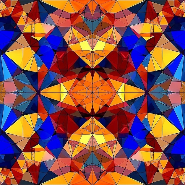 Color Kaleidoscope Extravaganza Colorful Background Image