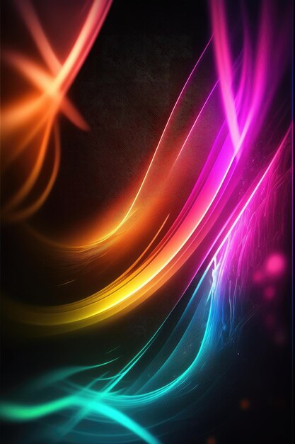 Photo color light trail background material