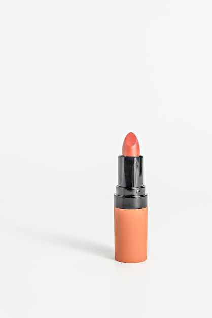 Color lipsticks on white