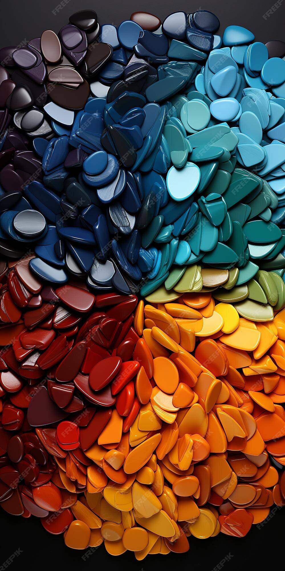 Premium ai image color name list list of colors english grammar here