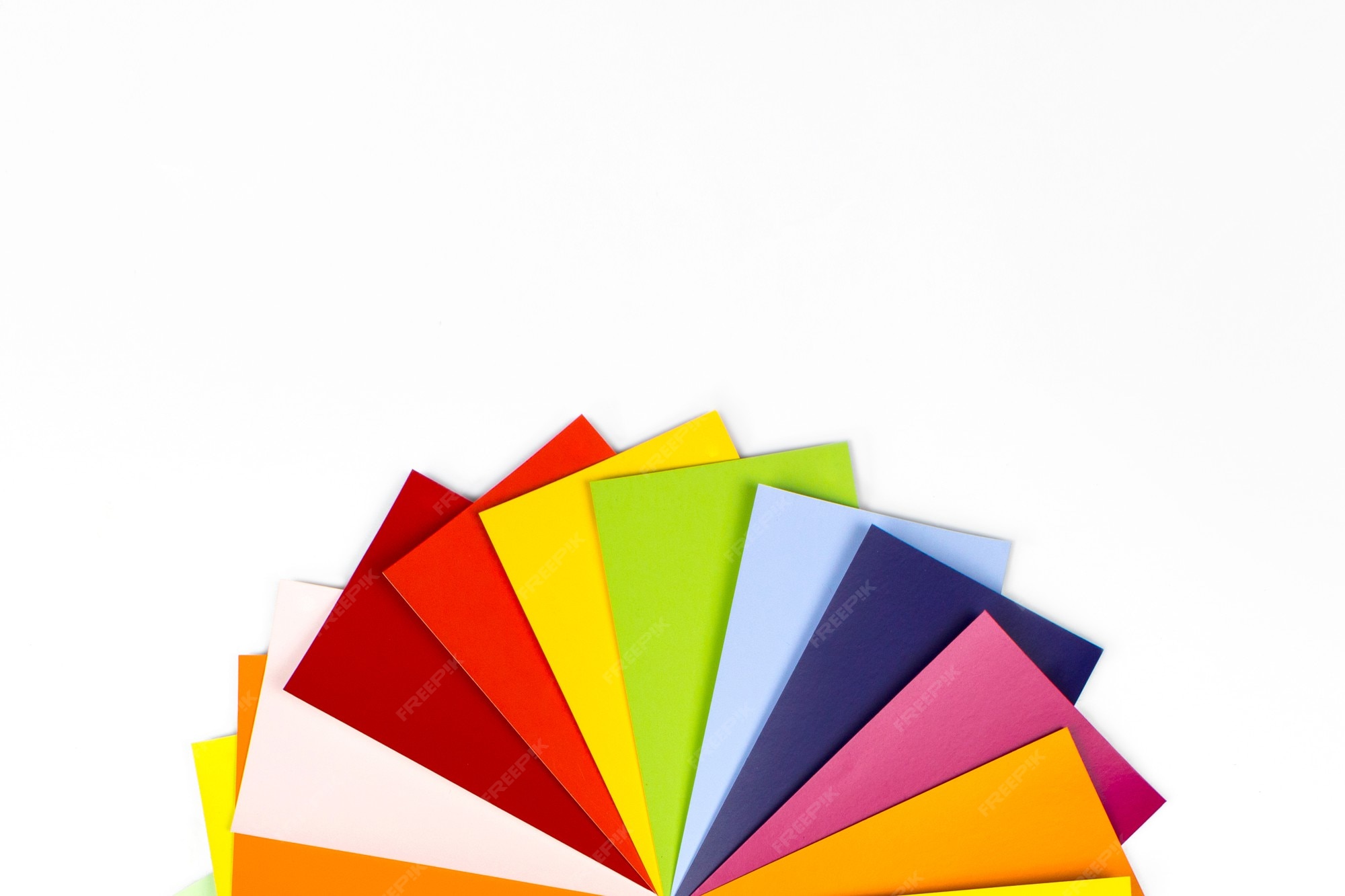 Premium Photo Color palette guide for printing. Guide of paint