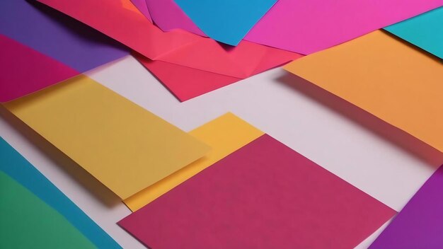 Color paper card abstract background