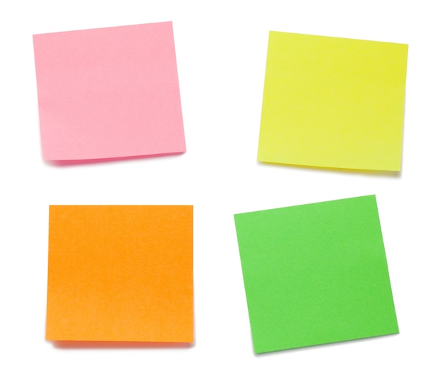 Color post-its