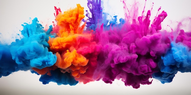 color powder cloud abstract backgroundAbstarct background