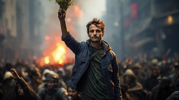 사진 프랑스 노란조끼 색깔혁명 시위
