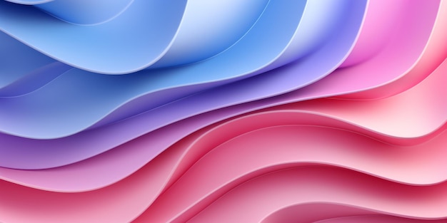 Color ribbon pattern background Texture waves presentation backdrop Ai generative