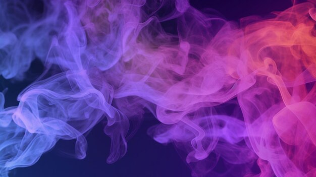 Premium Photo  Blue color smoke abstract wallpaper, aesthetic