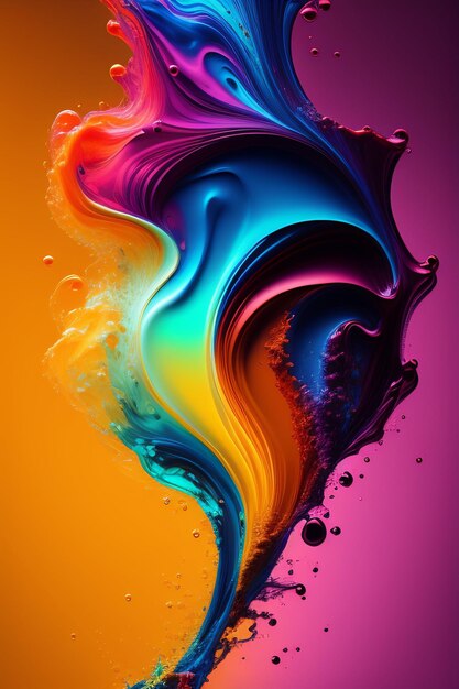 Color splash texture background