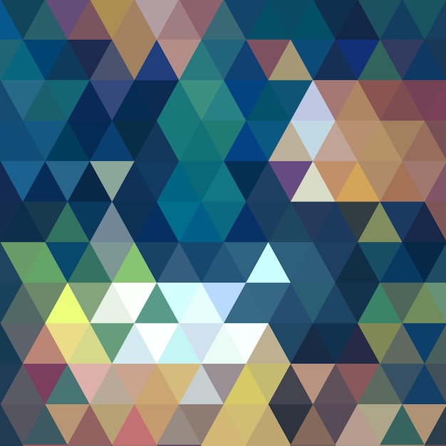 color wallpaper with linked triangles