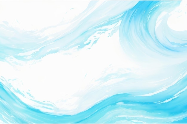 Color water wave background in blue tone