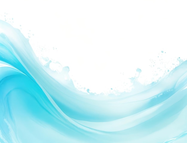 Color water wave background in blue tone