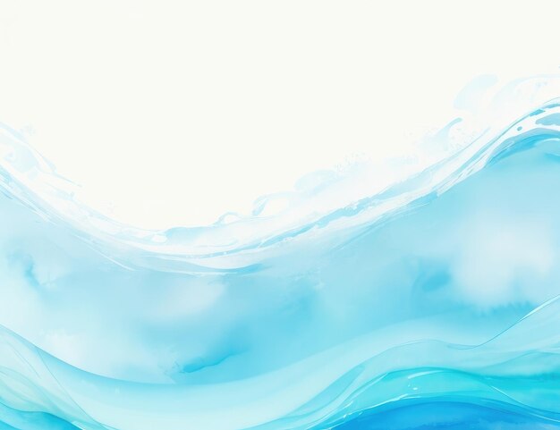 Color water wave background in blue tone