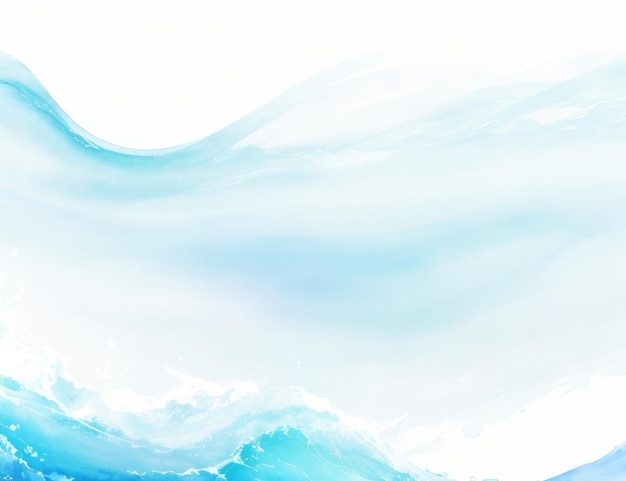 Color water wave background in blue tone