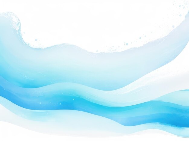 Foto colore sfondo ondata d'acqua in tono blu