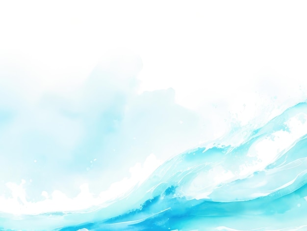 青色の水波の背景の色