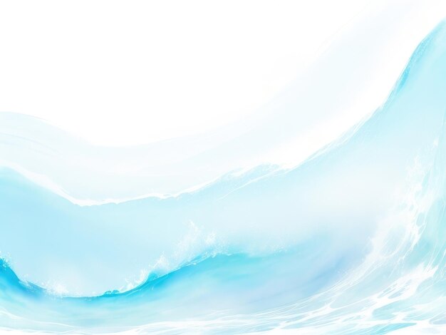 Color water wave background in blue tone