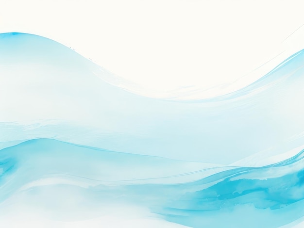 Color water wave background in blue tone