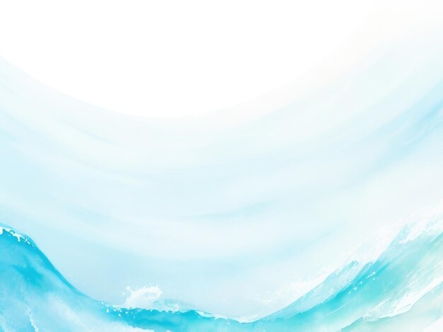 Color water wave background in blue tone