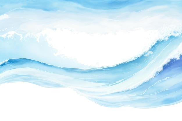 Color water wave background in blue tone