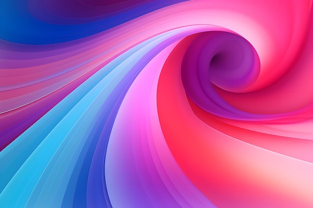 カラー・ウェーブ・プリズム - 活発な背景波状の多色背景