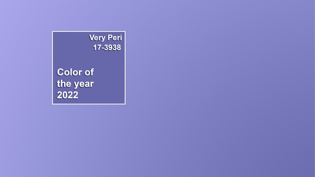 color of the year 2022 very peri, minimalism concept.