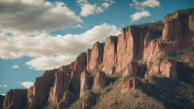 Photo colorado cliffs