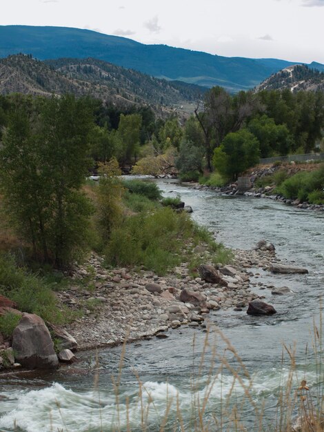 Colorado River at Eagle, Colorado.