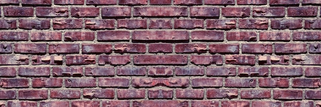 Colored brick wall