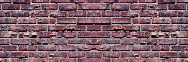 Colored brick wall