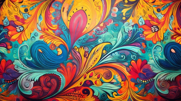 цветные яркие индийские узоры ткань фон абстракция