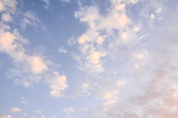 Colored Clouds at Sunset