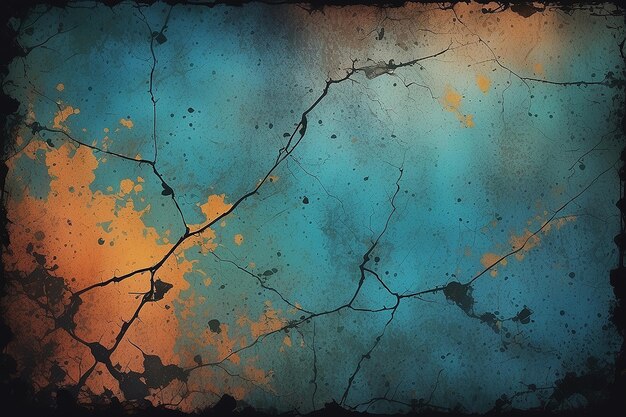 Colored grunge rock texture