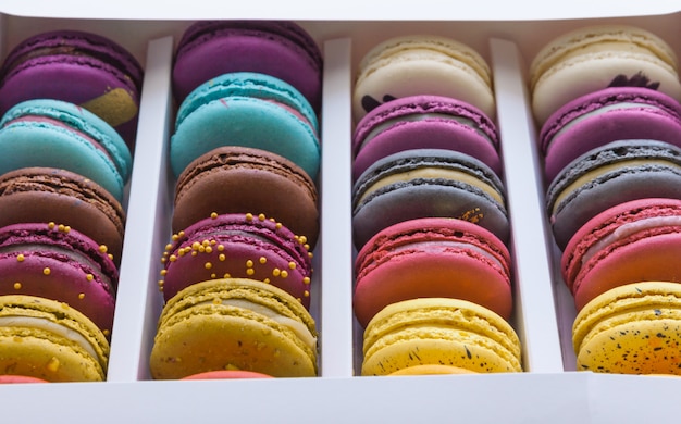 Colored macaroons