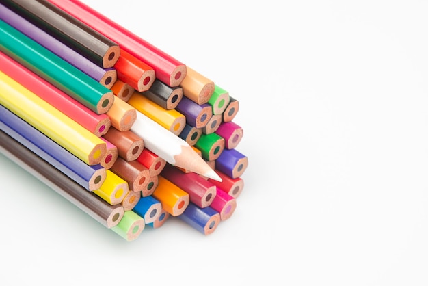 Colored pencils for drawing Education and creativity Leisure and art