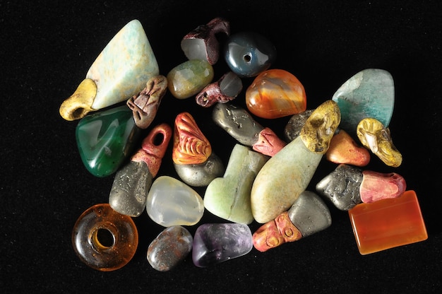 Colored Semi Precious Stones