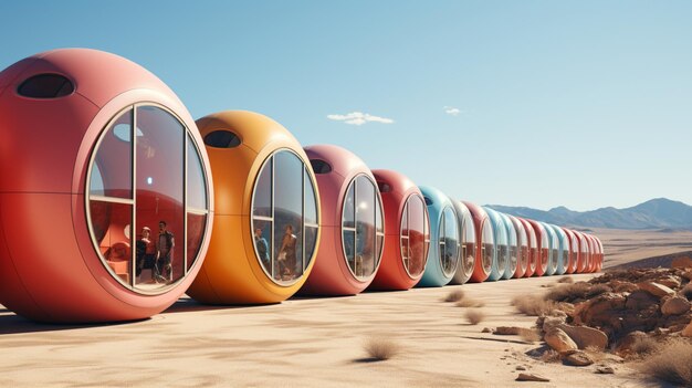 colored spherical tanks for storing hydrogen gas at outdoor storage facility neural