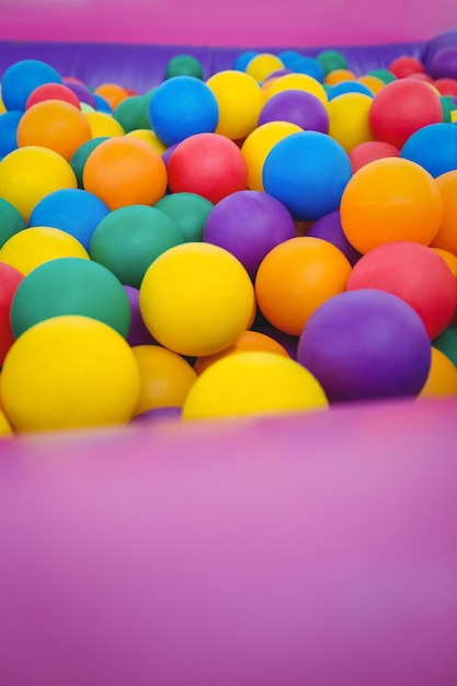 Colored sponge balls